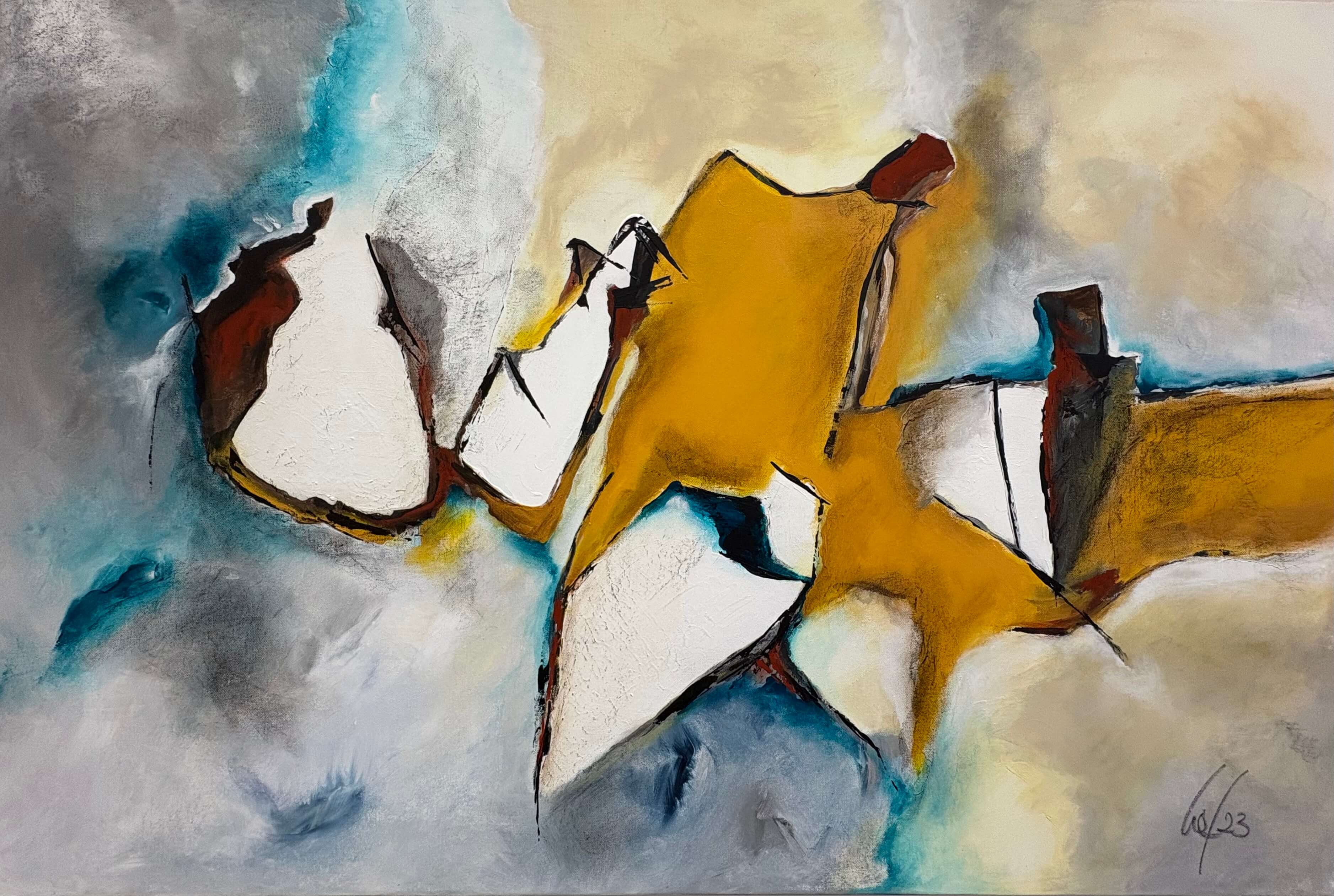 Acryl - Acrylmischtechniken - IMG_0102